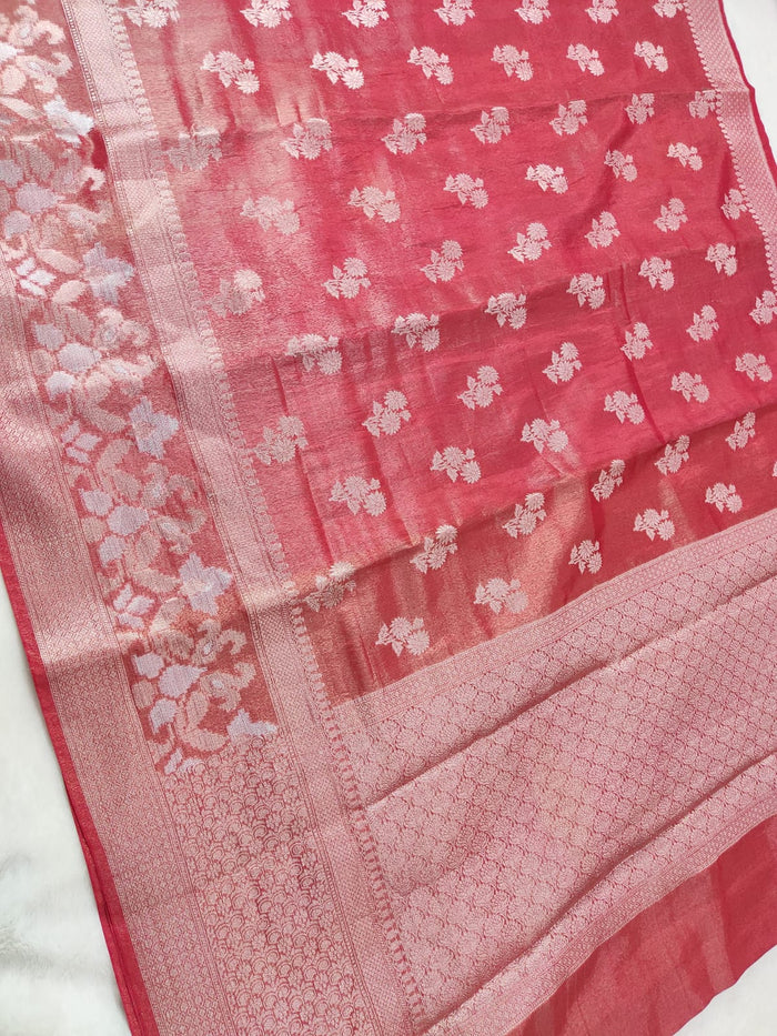 Katan Tissue Super Soft Saree
