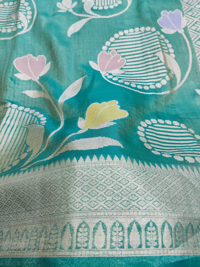 Tissue Katan Silk Super Soft Saree