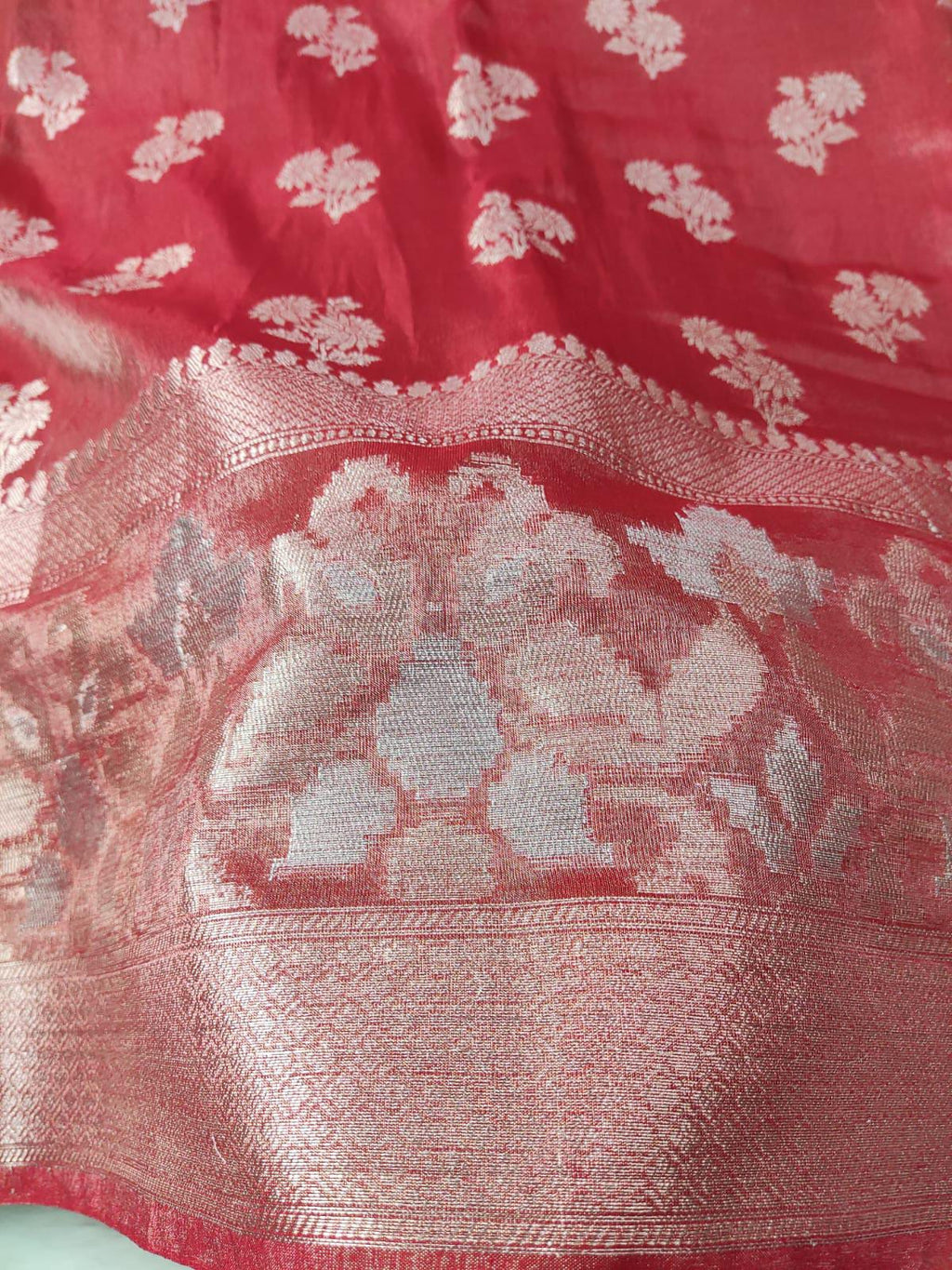Katan Tissue Super Soft Saree