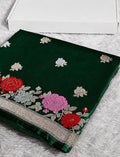 Mashru Silk Designer Mina Border Saree
