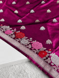 Mashru Silk Designer Mina Border Saree
