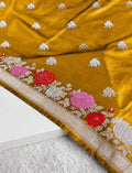 Mashru Silk Designer Mina Border Saree