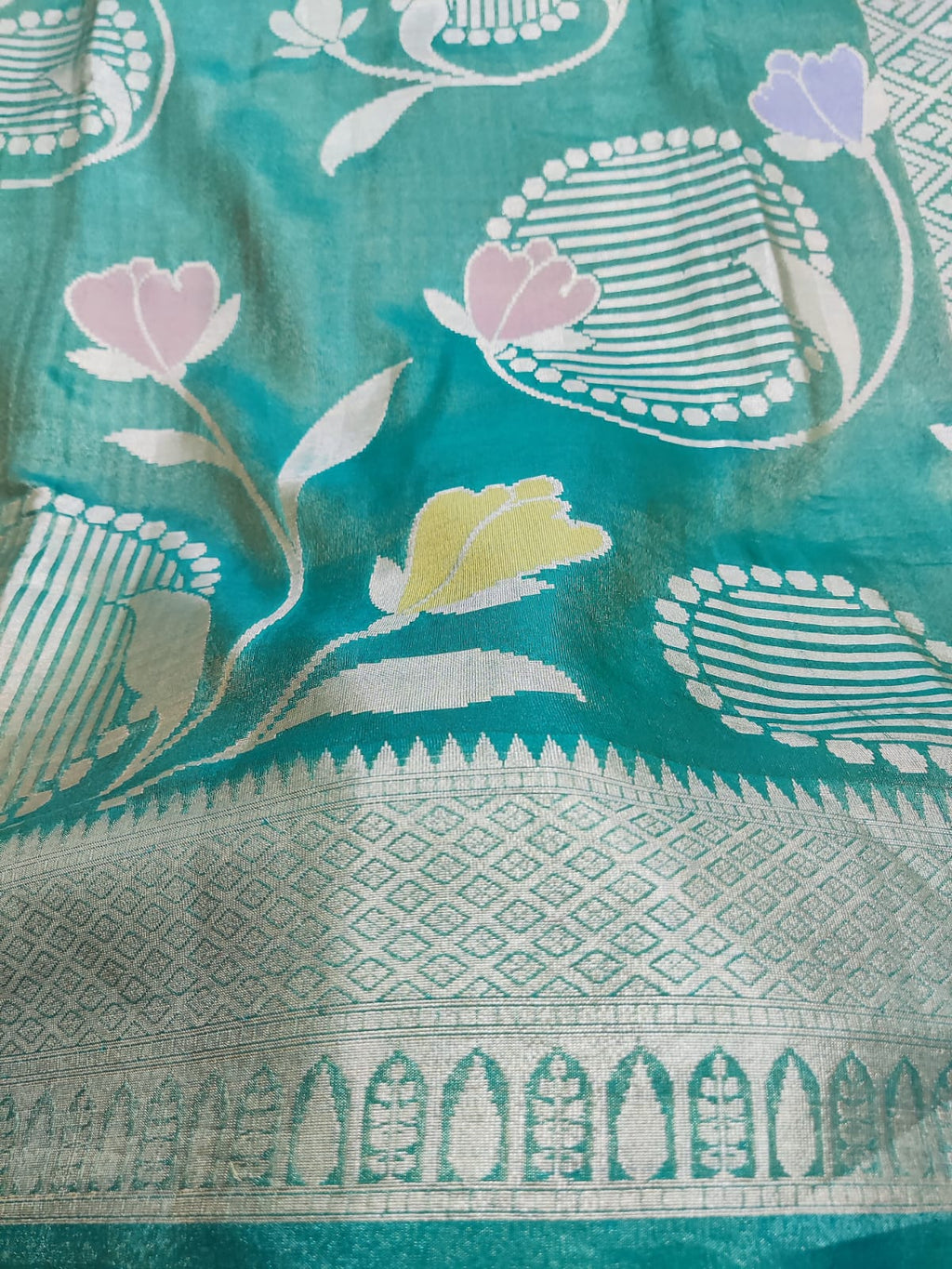 Tissue Katan Silk Super Soft Saree