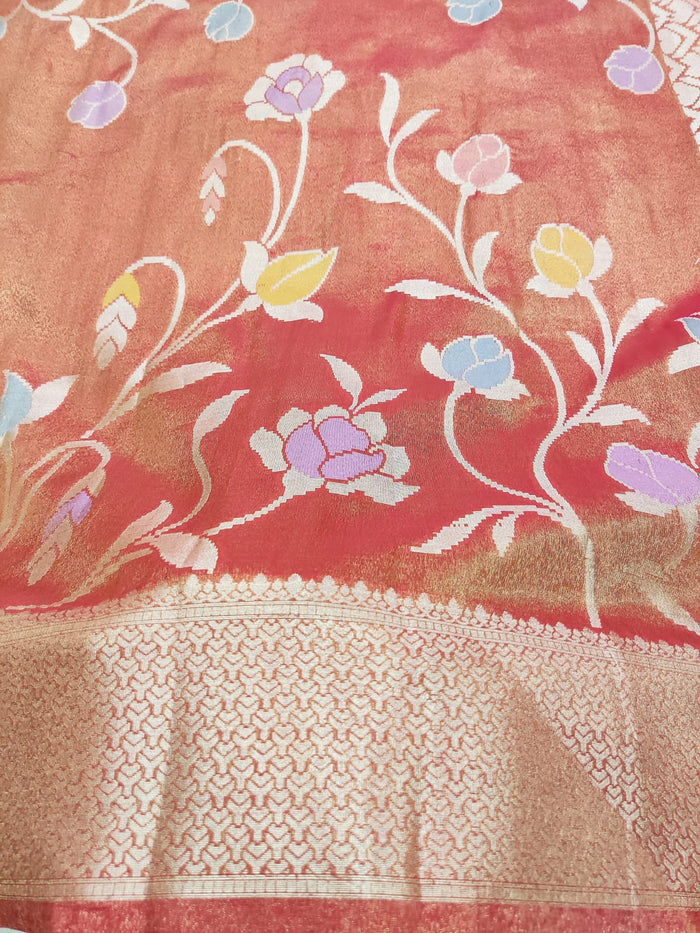 Tissue Katan Silk Super Soft Saree