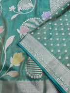 Tissue Katan Silk Super Soft Saree