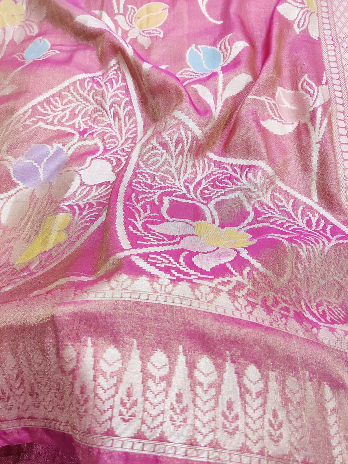 Tissue Katan Silk Super Soft Saree